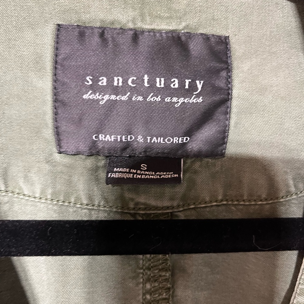 Sanctuary‎ Women's Sage Green Utility Jacket - Picture 4 of 5